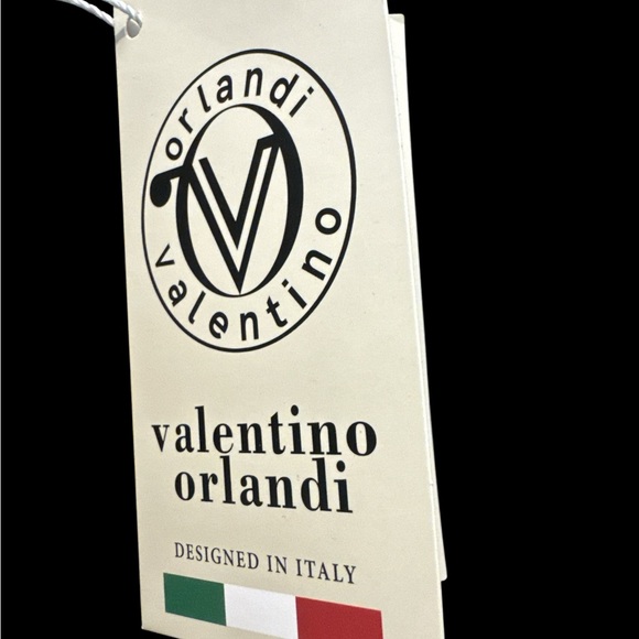 Valentino Orlandi Beige Studded Crossbody Bag - Picture 4 of 4